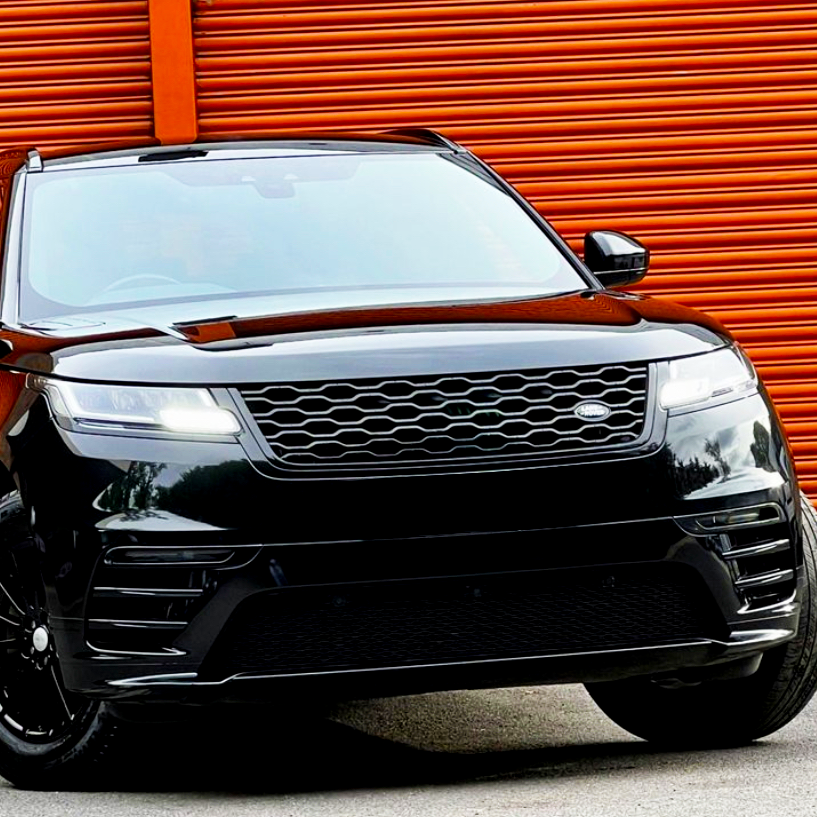 Range Rover Diamond Plate Land Rover Range Rover Velar L560 Grill Gloss Black Diamond Style ...