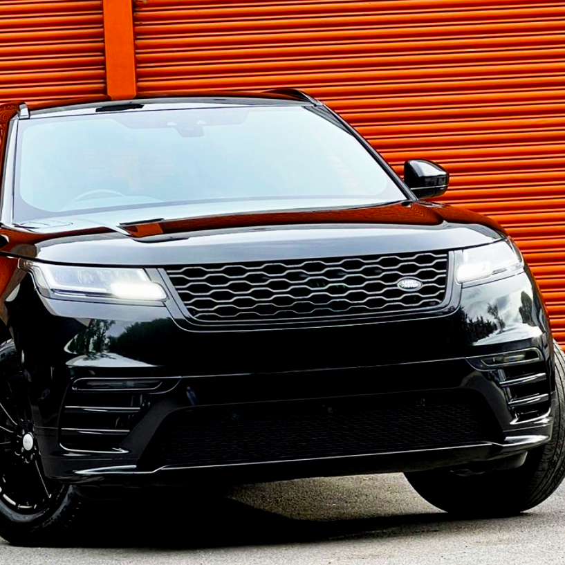 Range Rover Velar - L560: Gloss Black Diamond Style Grill 17-22