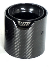 4 Series - F32/F33 435i 440i: Carbon Fibre & Black M Performance Exhaust Tips 14-20