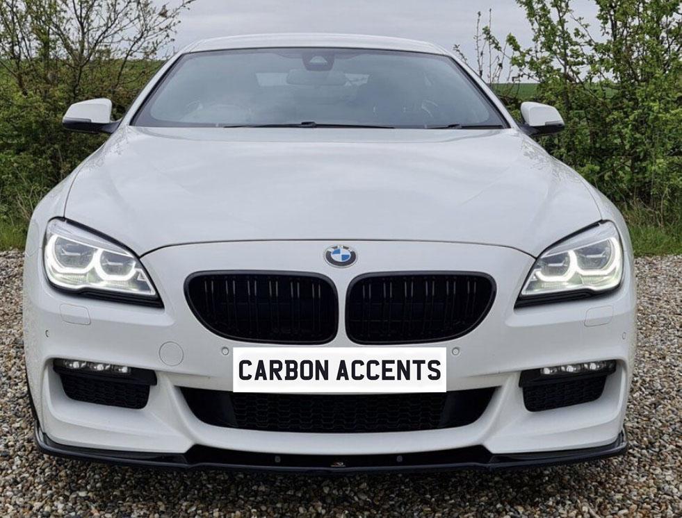 6 Series - F06/F12/F13: Gloss Black Grill Double Slat 11-18