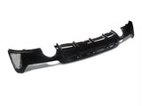 4 Series - F32/F33/F36: Gloss Black Dual Exhaust Diffuser 14-20