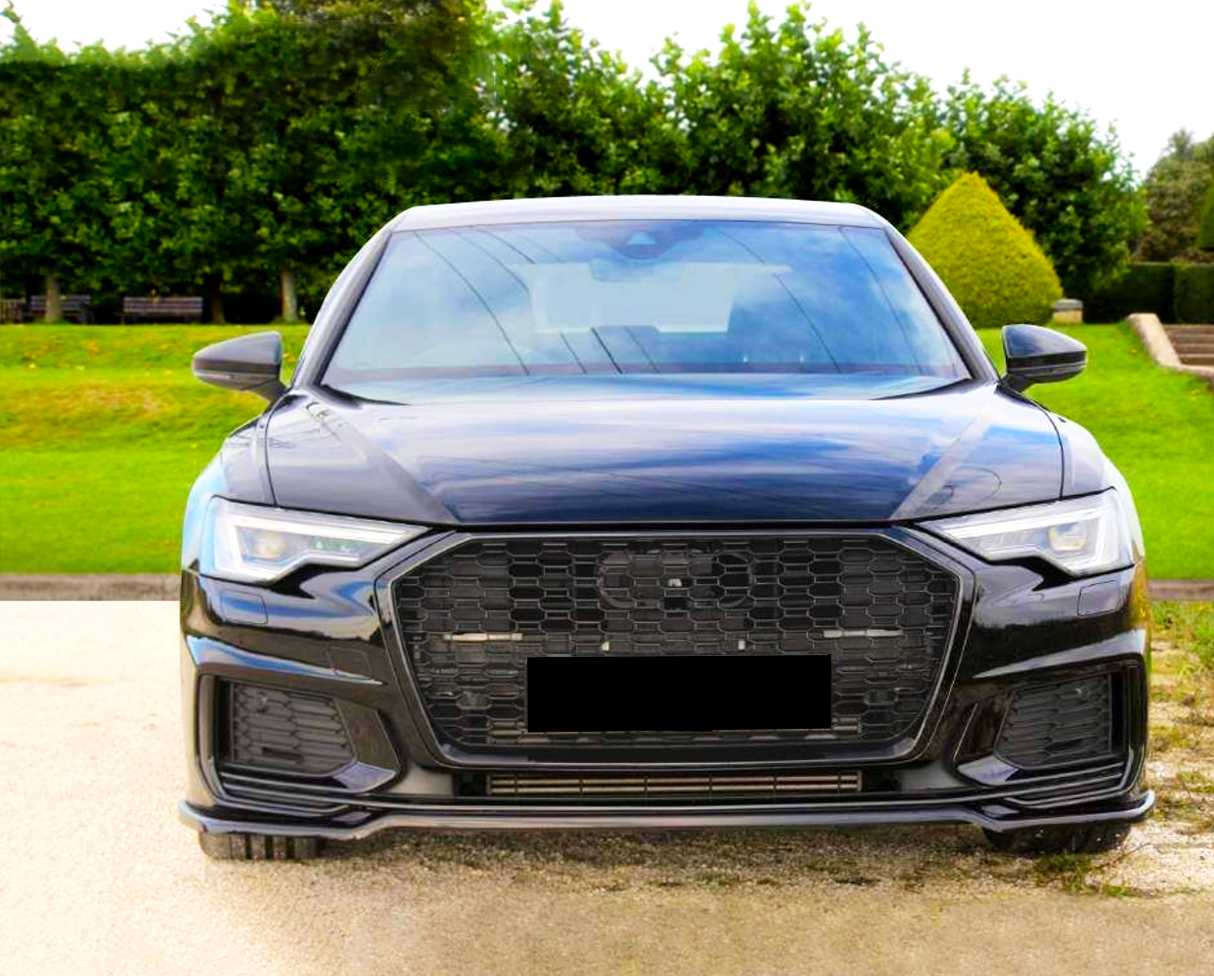 Audi A6 C8 Grill Gloss Black Honeycomb Quattro Badgeless Style – Carbon  Accents
