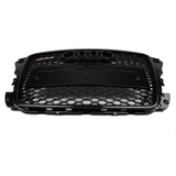 A3 - 8P: Gloss Black RS Style Honeycomb Grill 08-12