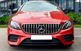 E Class - W213/C238: Chrome & Black Panamericana GT Grill 16-20