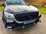 GLC - X253: Gloss Black Brabus Style Front Splitter 15-19