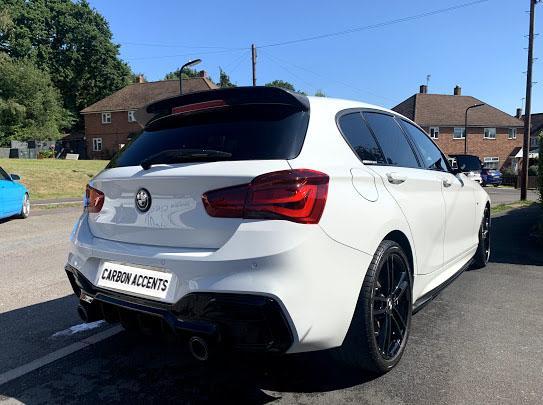 1 Series - F20/F21 Facelift LCI: Carbon Fibre 3D Style Spoiler 15-19