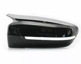3 Series - G20: Gloss Black M Style Wing Mirror Cover RHD 19+