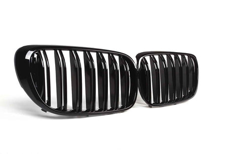 7 Series - G12 Long-wheel Base: Gloss Black Double Slat Grill 16-19