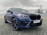 X3 - G01 Pre-Facelift: Gloss Black Double Slat Grill 18-21