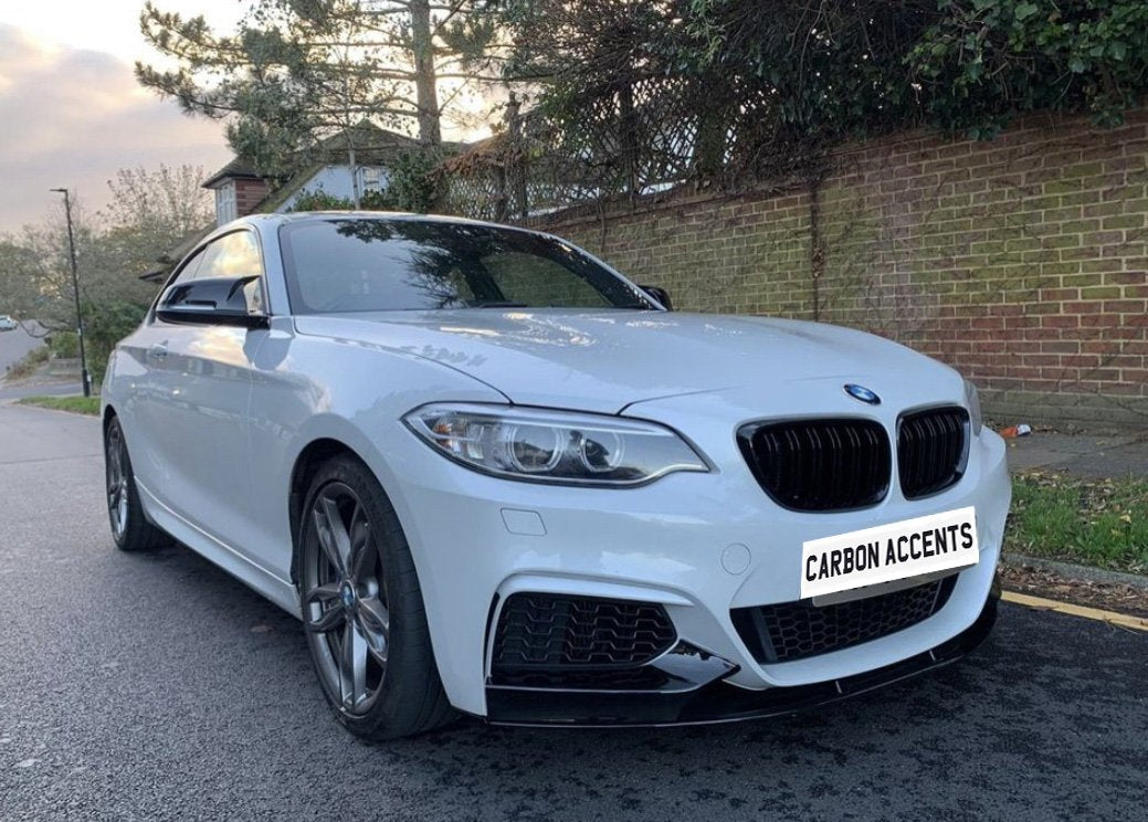 2 Series - F22/F23: Gloss Black Splitter 14-21