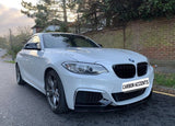 2 Series - F22/F23: Gloss Black Splitter 14-21