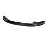 4 Series - F32 F33 F36 Real Carbon Fibre Fiber Front Splitter Lip M Performance - Carbon Accents