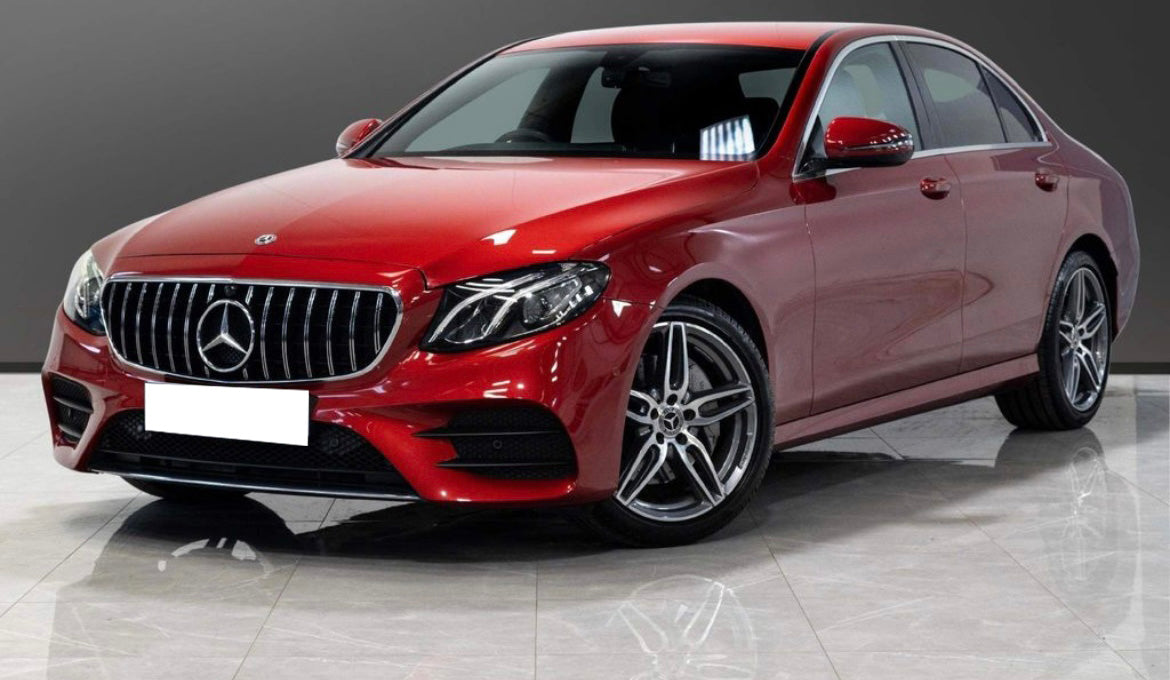 E Class - W213/C238: Chrome & Black Panamericana GT Grill 16-20