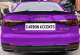 A4 - B9: Gloss Black V Style Spoiler 16-20