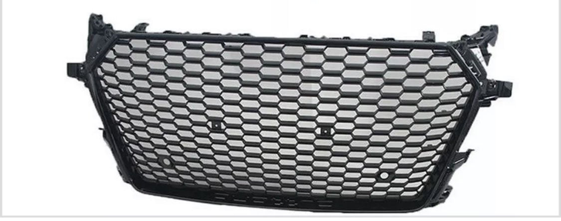 TT - MK3 FV/8S: Gloss Black RS Honeycomb Grill 14-20