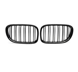 7 Series - F01/F02: Gloss Black Double Slat Grill 08-15