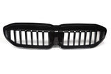 3 Series - G20 Pre-Facelift: Gloss Black Single Slat Grill 19-22