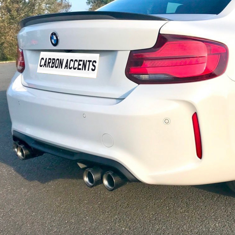 2 Series & M2 - F22/F87: Carbon Fibre Performance Style Spoiler 14-21