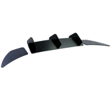 Golf - MK7 R: Gloss Black 3 Fin Style Rear Diffuser 13-16