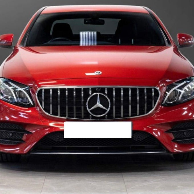 E Class - W213/C238: Chrome & Black Panamericana GT Grill 16-20