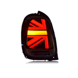 Mini Cooper - F55/F56: Red Union Jack Style Tail Lights 14-19