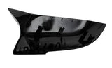 1 Series - F20/F21: Gloss Black M Style Wing Mirror Covers 11-19
