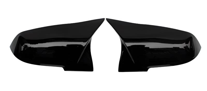1 Series - F20/F21: Gloss Black M Style Wing Mirror Covers 11-19