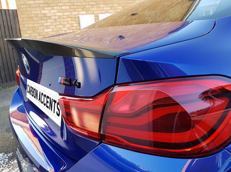 M4 - F82: Carbon Fibre M4 Style Spoiler - Carbon Accents