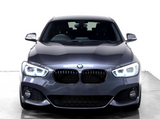 1 Series - F20/F21 Facelift LCI: Gloss Black Single Slat Grill 15-19