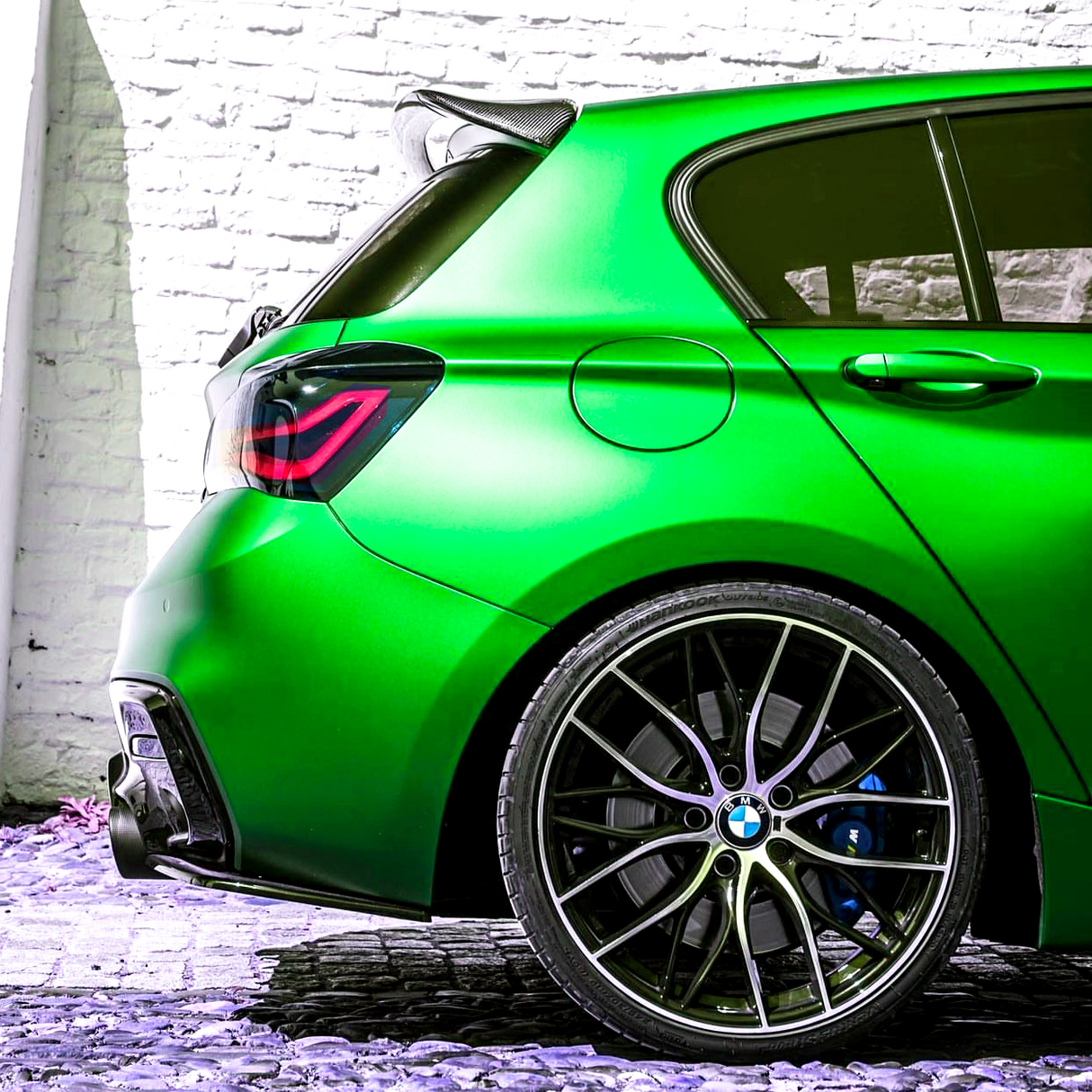 BMW 1 Series (E87) Hatchback AC Style Carbon Fibre Rear Spoiler
