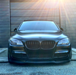 7 Series - F01/F02: Gloss Black Double Slat Grill 08-15