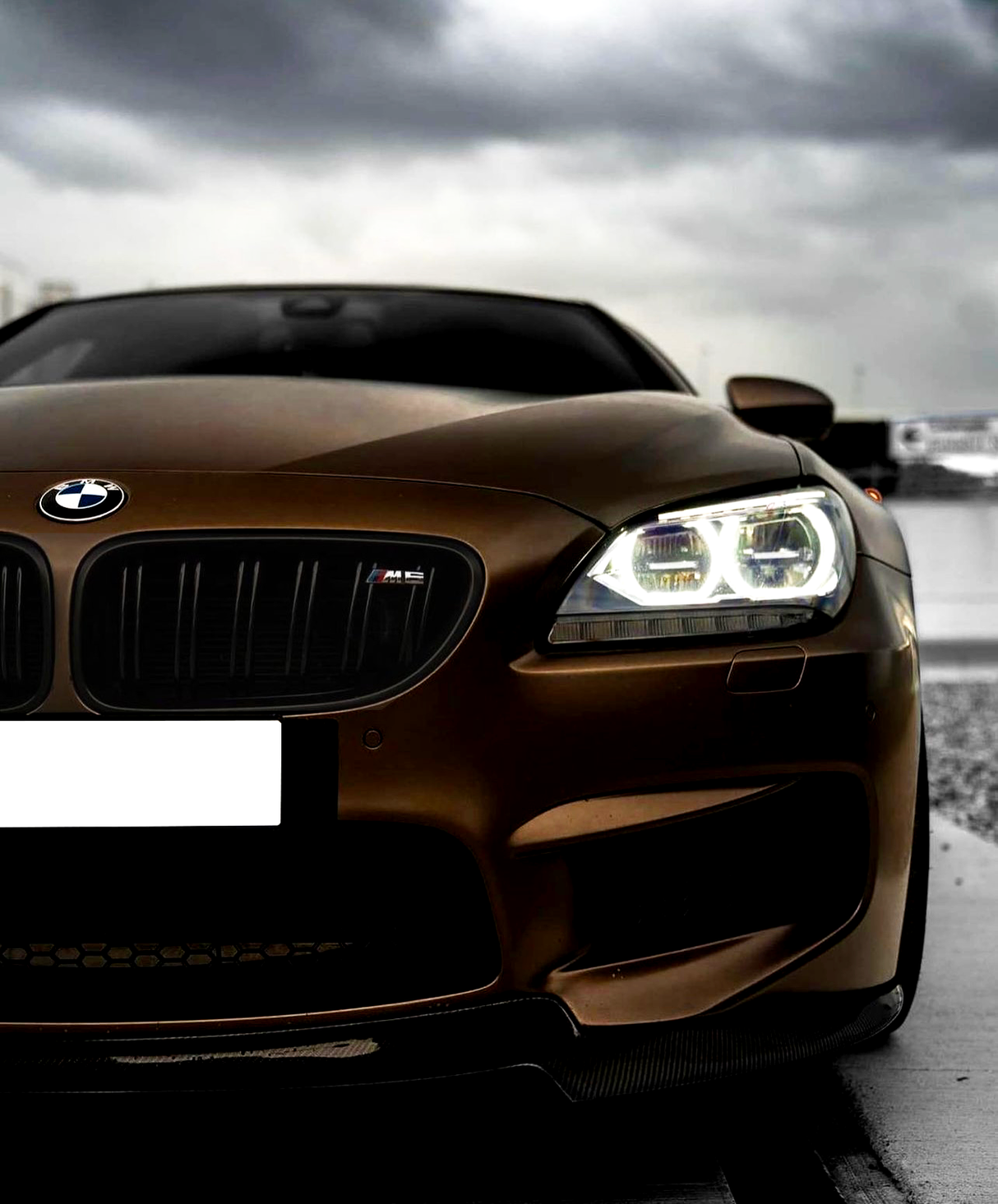6 Series - F06/F12/F13: Gloss Black Grill Double Slat 11-18