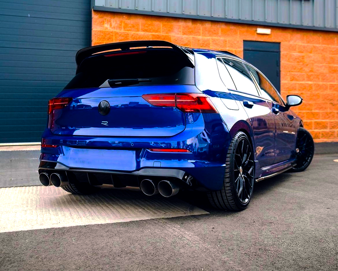 Mark 8 Golf R Riced VW Golf R GTI GTD MK8 Spoiler Gloss Black CS Clubsport Style – Carbon ...