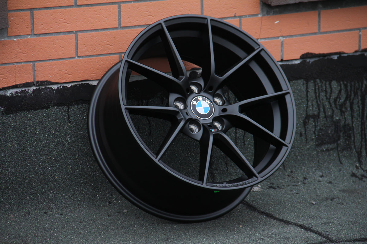 1 Series - F20/F21: 19" Satin Black 763M M3 CS Style Alloy Wheels 11-19