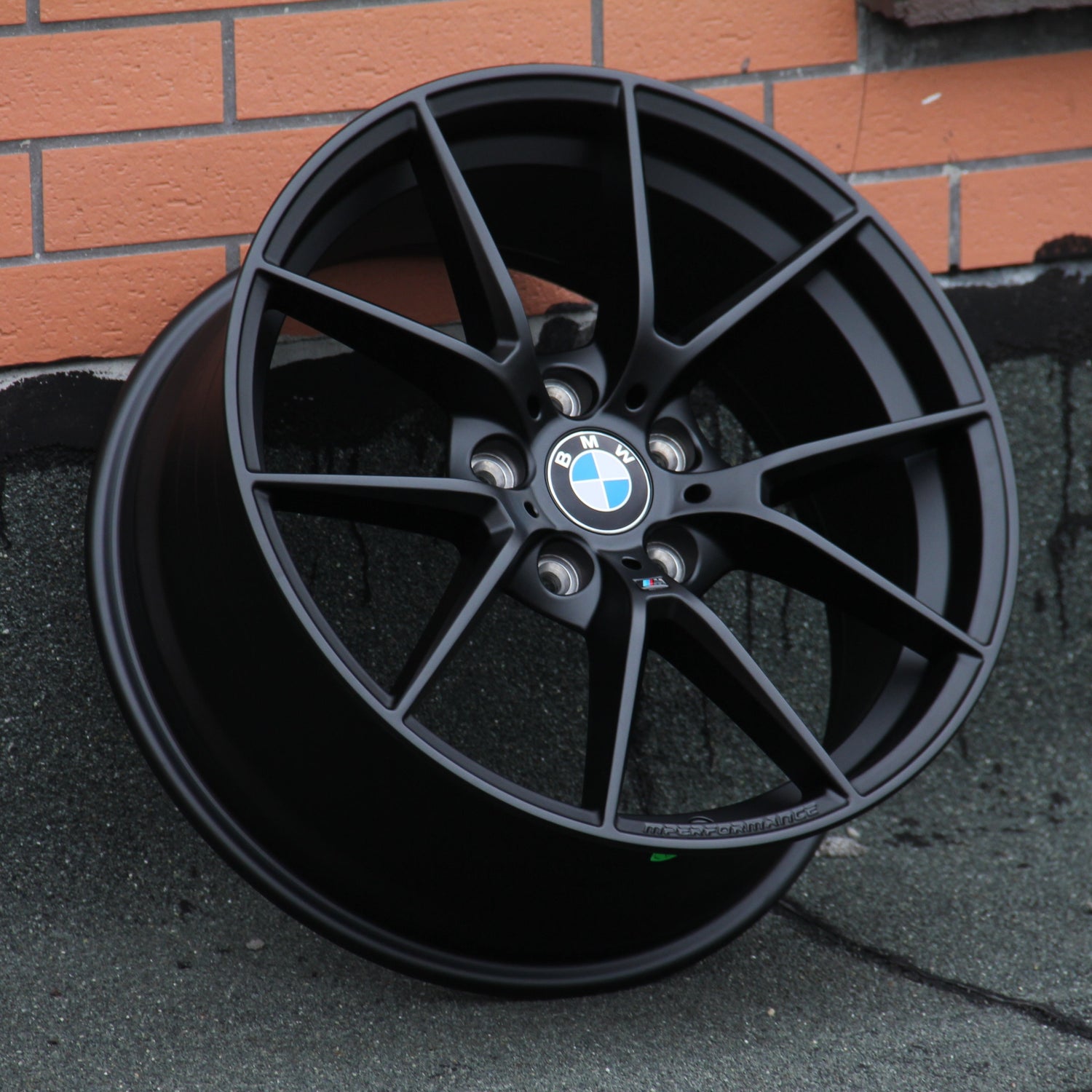 BMW 3 Series F30 F31 Alloy Wheels Satin Black 763M M3 CS Style – Carbon ...
