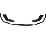 Black car body kit with curved sections and multiple drilled holes, positioned on a plain white background, suggesting automotive modification or repair use.