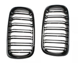 X5 - F15: Gloss Black Double Slat Grill 14-18