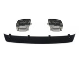 A Class - W176: Gloss Black Diffuser & Black Exhaust Tips 13-18