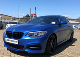 2 Series - F22/F23/F87: Gloss Black Grill Double Slat 14-21