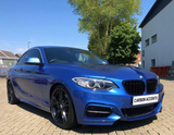 2 Series - F22/F23/F87: Gloss Black Grill Double Slat 14-21