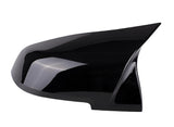 1 Series - F20/F21: Gloss Black M Style Wing Mirror Covers 11-19