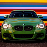 1 Series - F20/F21 Pre-Facelift: Gloss Black Single Slat Grill 11-14