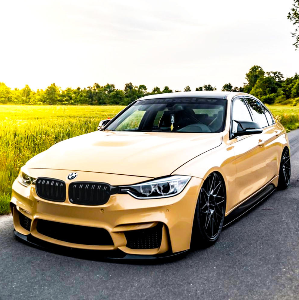 3 Series - F30/F31: Gloss Black Double Slat Grill 12-19