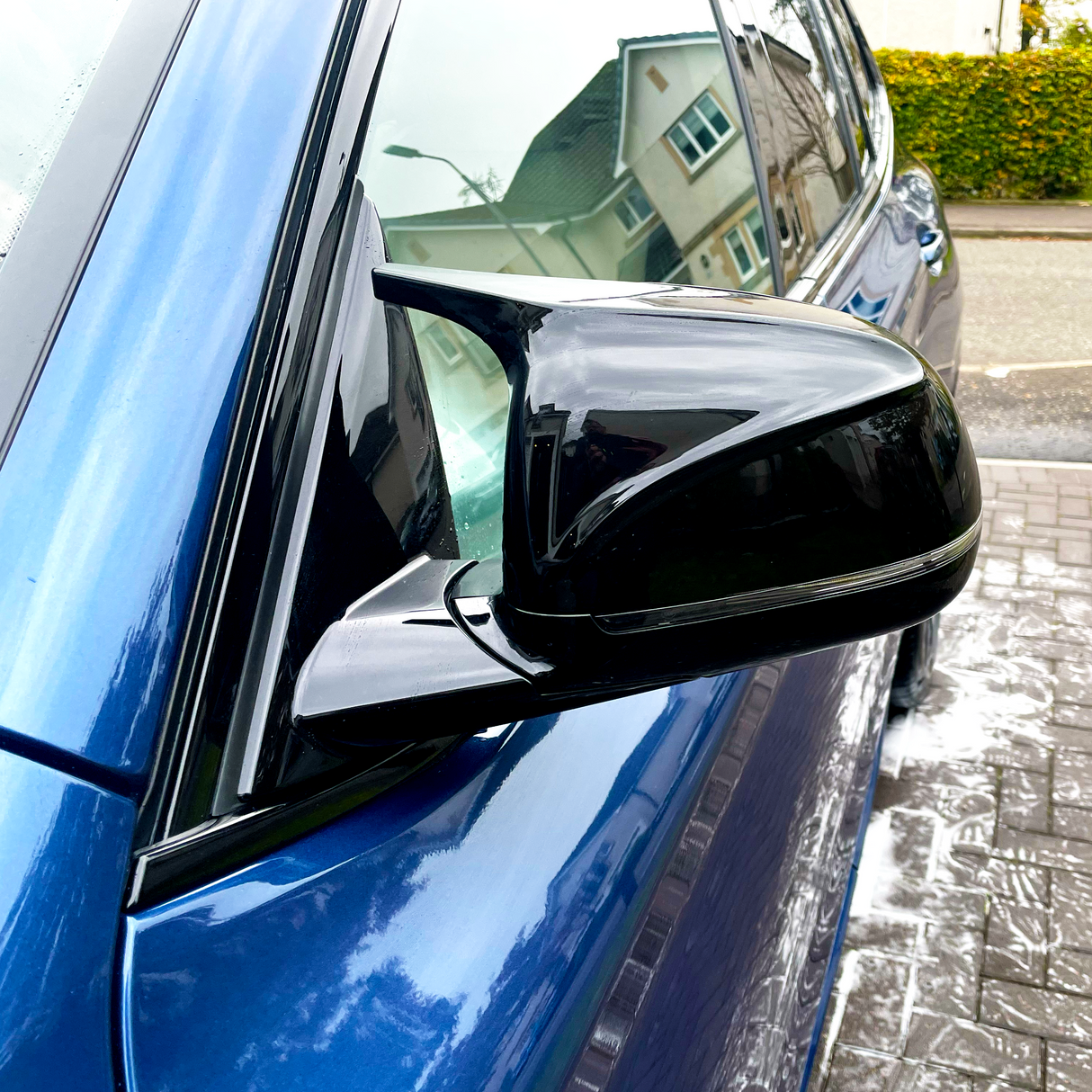 X4 - G02: Gloss Black M Style Wing Mirrors 19+