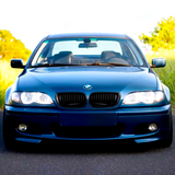 3 Series - E46 Facelift: Gloss Black Single Slat Grills 03-06