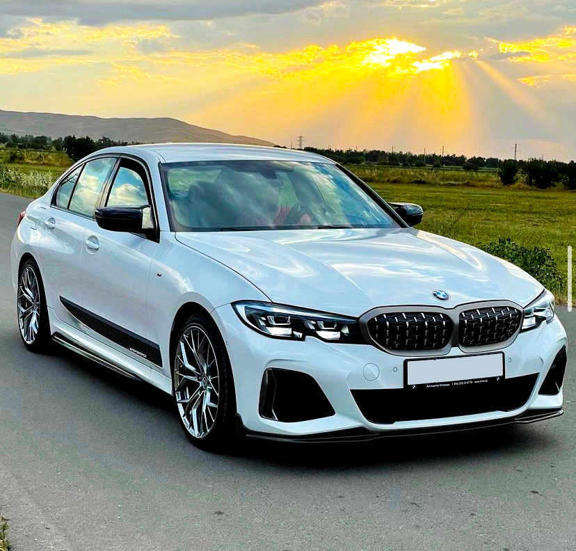 3 Series - G20 Pre-Facelift: Gloss Black Front Splitter 19-22