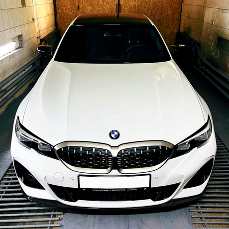 3 Series - G20 Pre-Facelift: Gloss Black Front Splitter 19-22