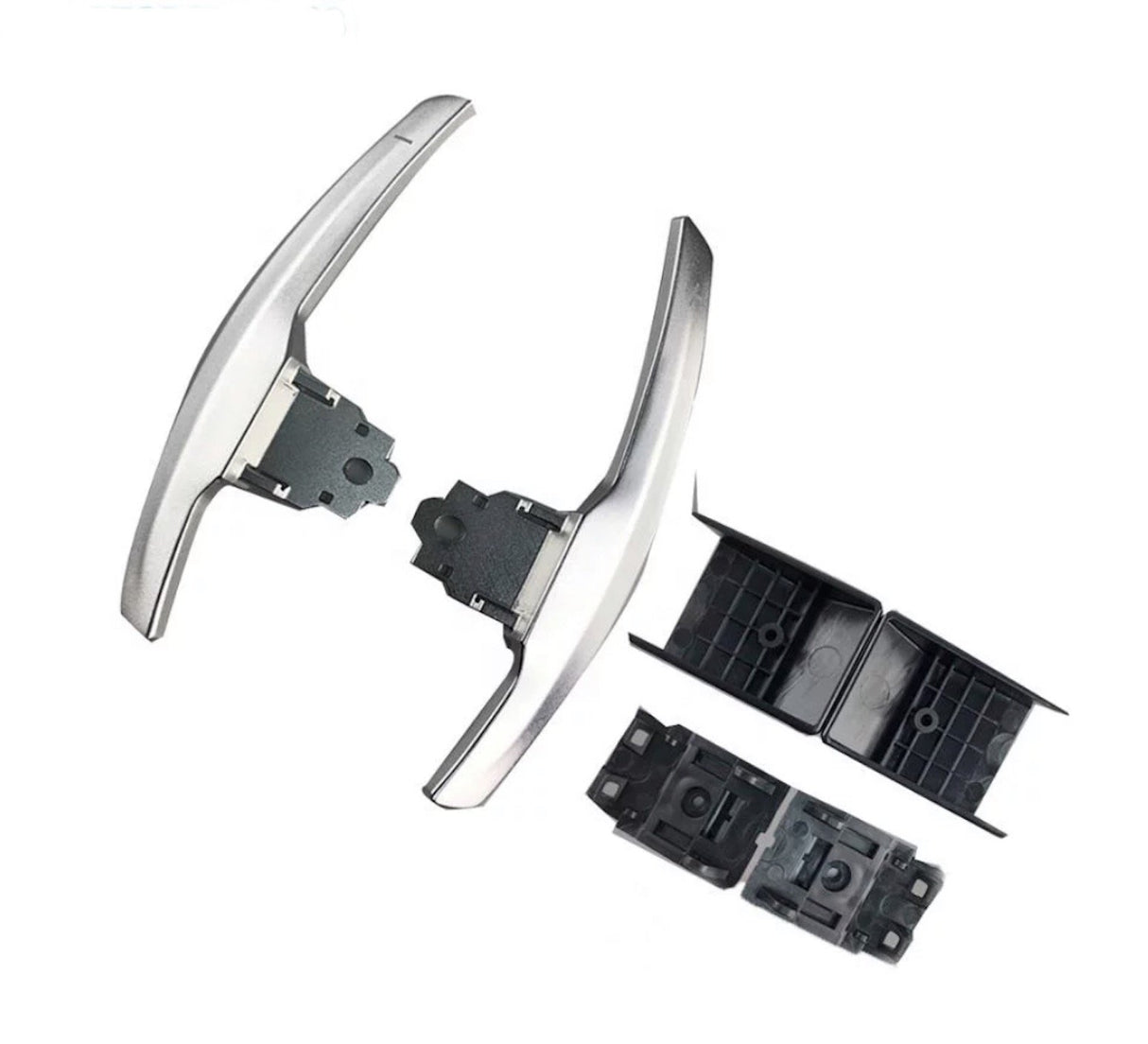 1 Series - F20/F21: Silver Aluminium Paddle Shifters 12-18