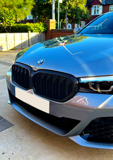 5 Series - G30/G31 Facelift: Gloss Black Double Slat Grill 20-23