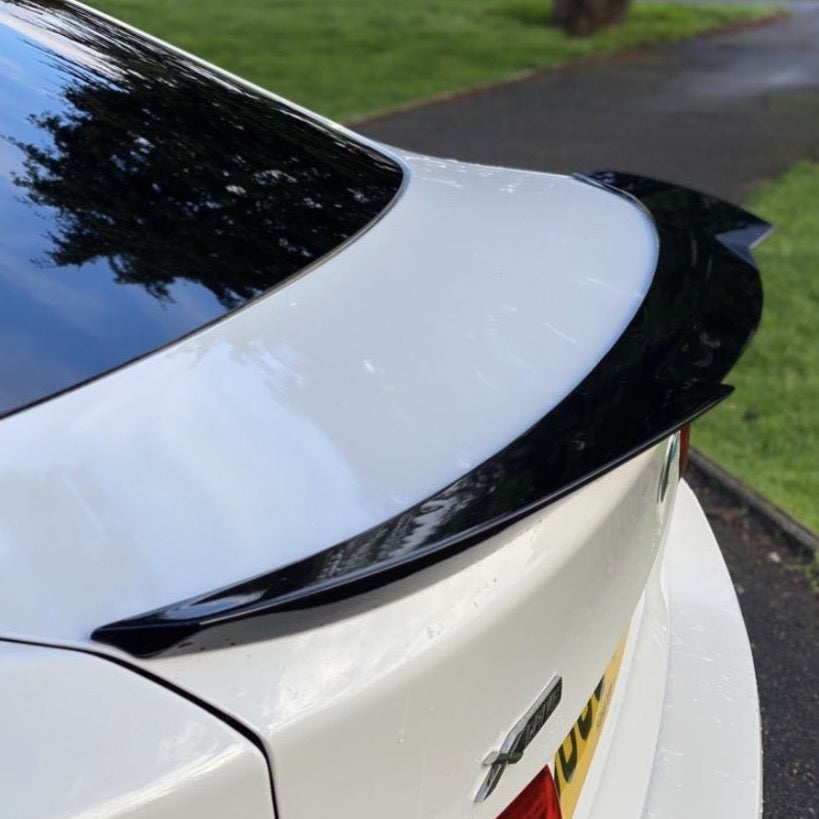4 Series - F36 Gran Coupe: Gloss Black M4 Style Spoiler 14-20